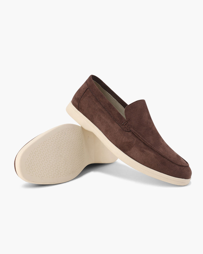 Suede Slip-On Loafers | Lightweight & Comfortable | Smart-Casual Style