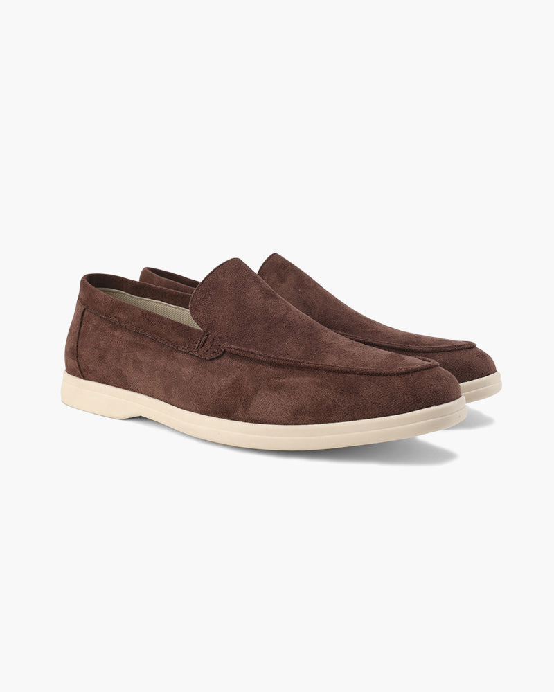 Suede Slip-On Loafers | Lightweight & Comfortable | Smart-Casual Style