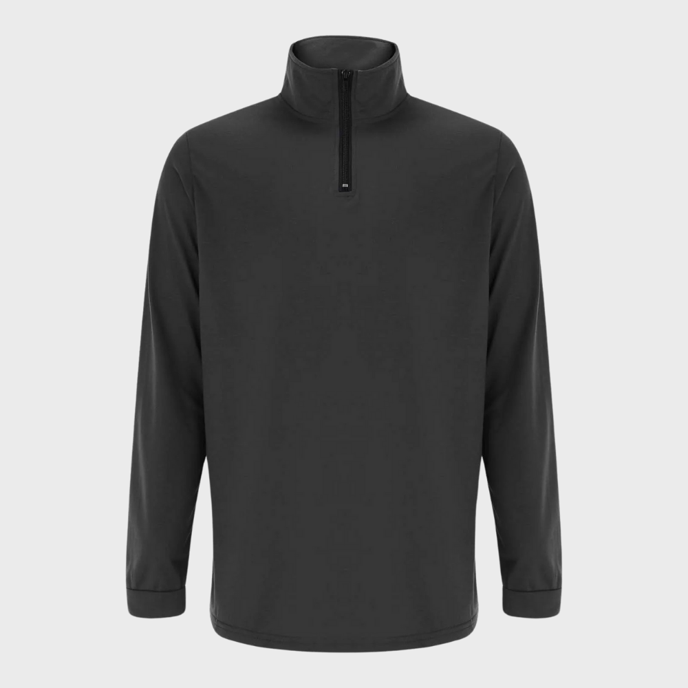 Slim-Fit Half-Zip Pullover | Sporty & Stylish | Comfortable Stretch Fabric