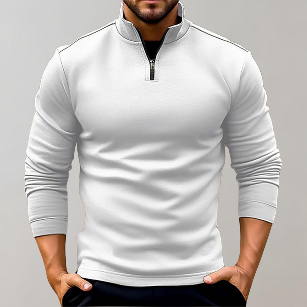 Men’s Quarter-Zip Pullover | Lightweight & Stylish | Smart-Casual Essential