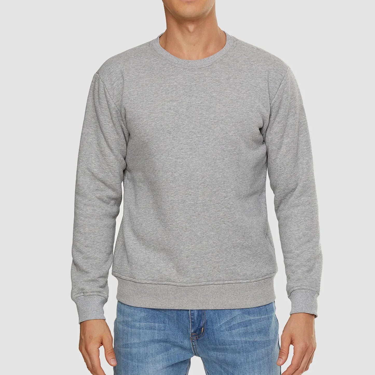 Classic Crewneck Sweatshirt | Cotton Blend | Soft & Comfortable