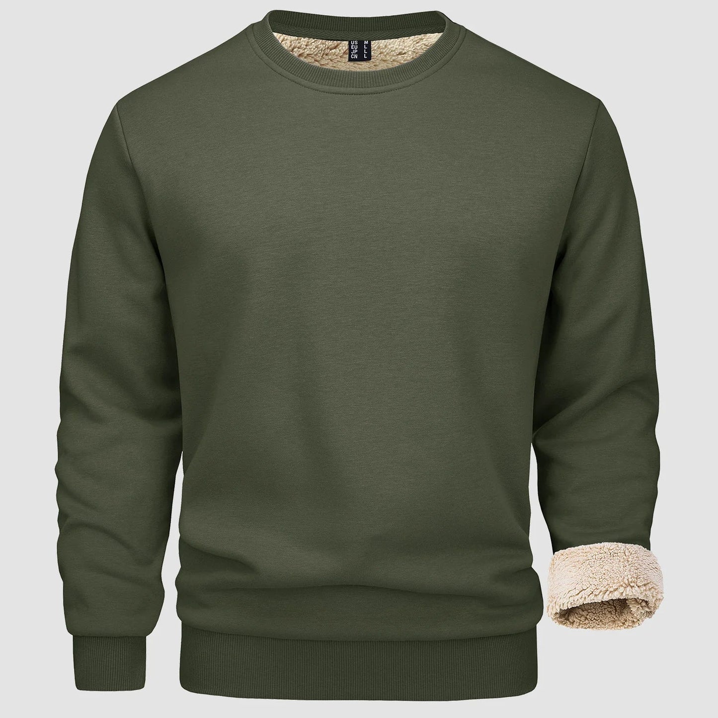 Men’s Fleece-Lined Sweatshirt | Ultra-Warm & Cosy | Casual Essential