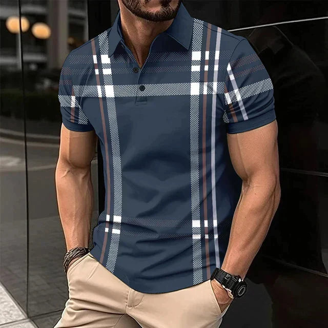 Plaid Polo Shirt | Short-Sleeve | Smart-Casual Essential