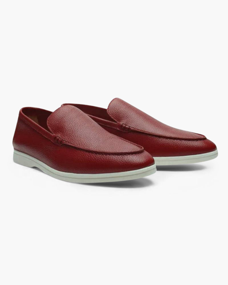 Leather Slip-On Loafers | Lightweight & Stylish | Smart-Casual Comfort