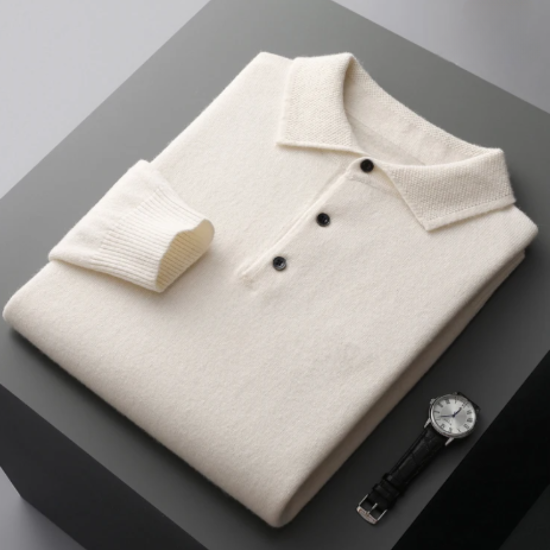 Knitted Polo Shirt | Soft | Elegant & Versatile