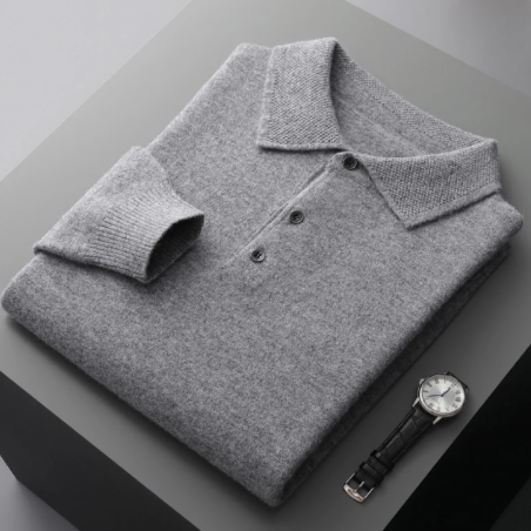 Knitted Polo Shirt | Soft | Elegant & Versatile