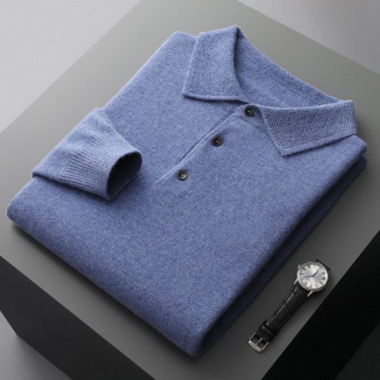 Knitted Polo Shirt | Soft | Elegant & Versatile