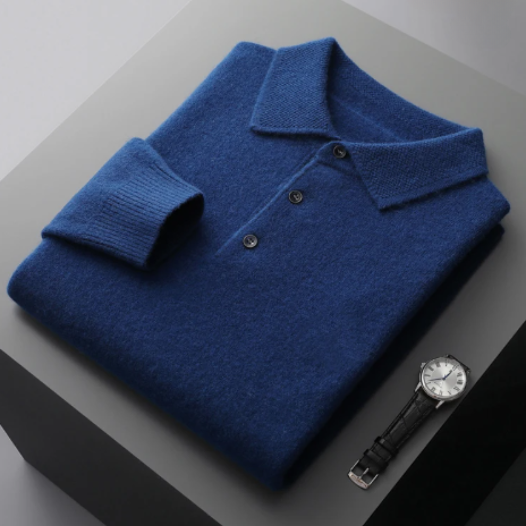 Knitted Polo Shirt | Soft | Elegant & Versatile