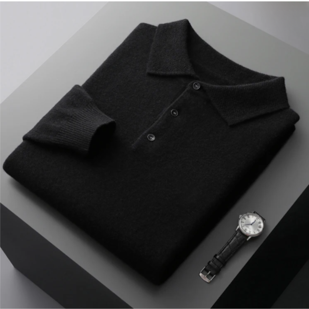 Knitted Polo Shirt | Soft | Elegant & Versatile