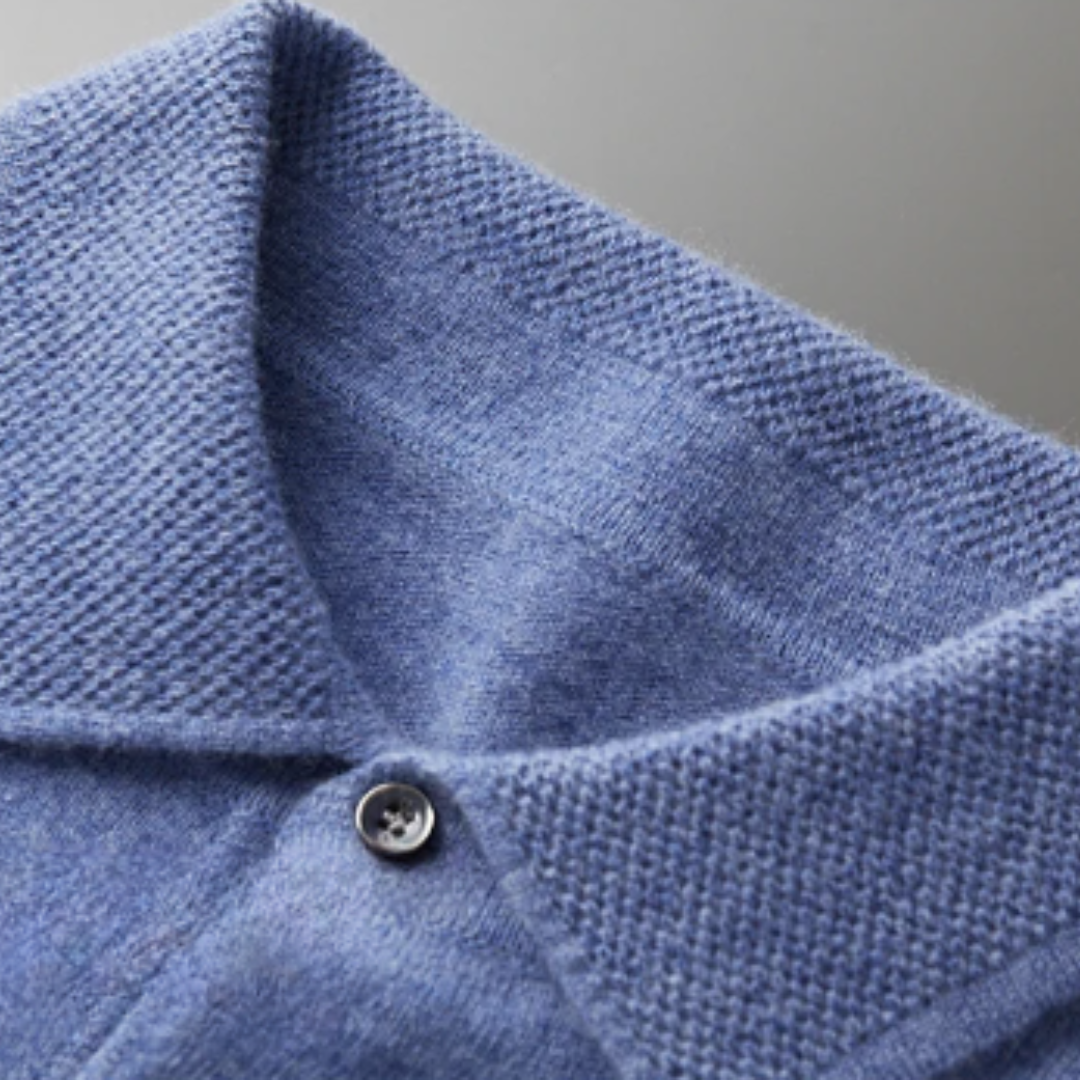 Knitted Polo Shirt | Soft | Elegant & Versatile