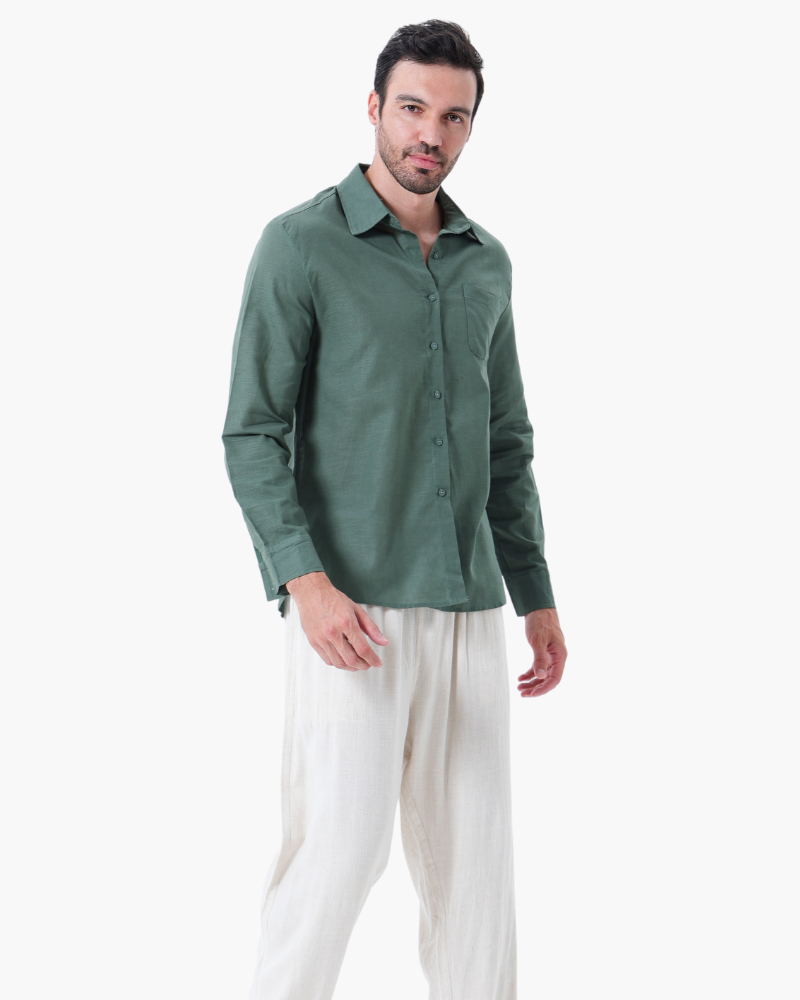 Men's Linen Two-Piece Set | Breathable & Stylish | Effortless Smart-Casual