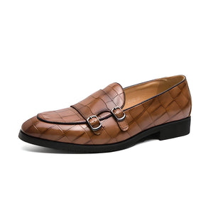 Crocodile-Pattern Leather Loafers | Elegant & Stylish | Smart-Casual Essential