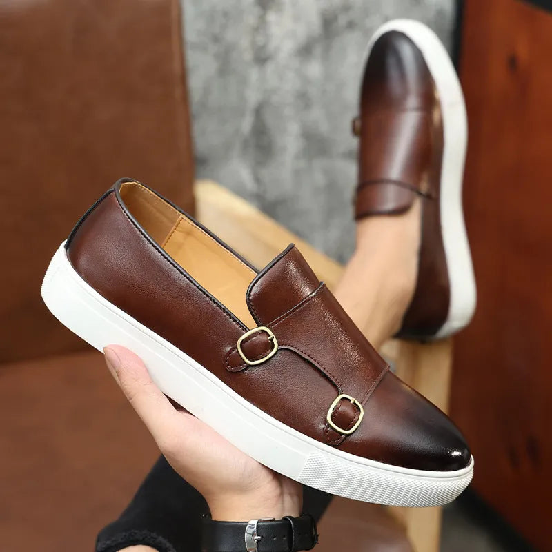 Leather Slip-On Loafers | Smart-Casual | Comfort & Style