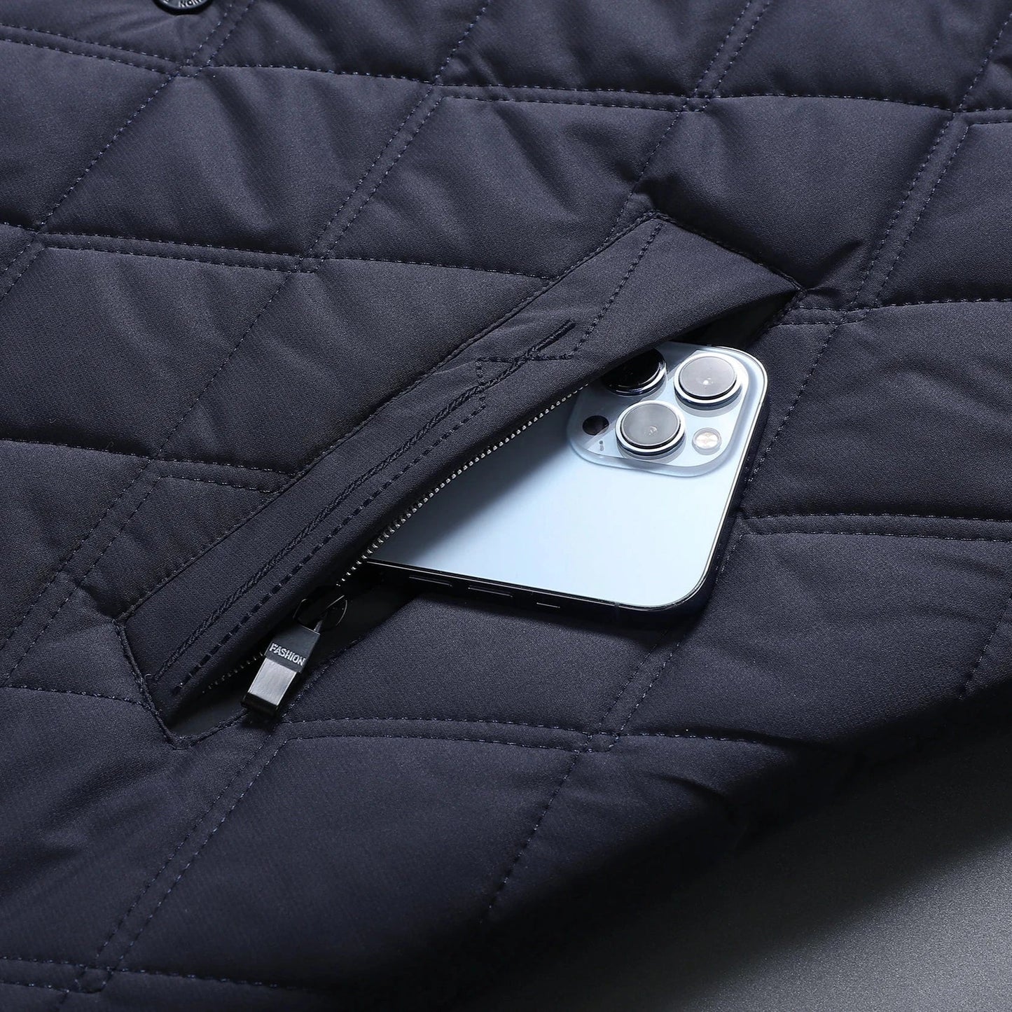 Quilted Jacket | Lightweight & Insulated | Classic Collared Style