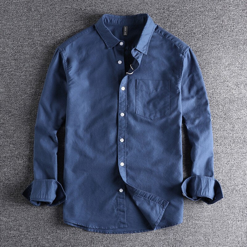 Velvet Button-Up Shirt | Long Sleeve | Luxurious & Stylish