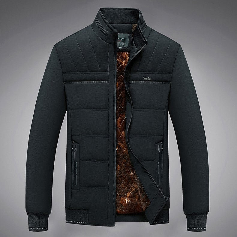 Men’s Insulated Puffer Jacket | Warm & Stylish | Fleece-Lined