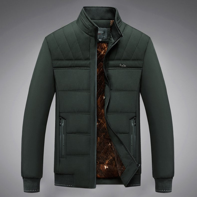 Men’s Insulated Puffer Jacket | Warm & Stylish | Fleece-Lined