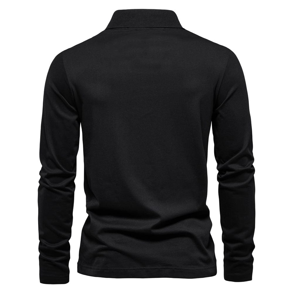 Long-Sleeve Polo Shirt | Men's | Smart & Comfortable