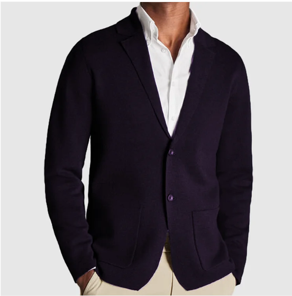 Knitted Blazer | Smart-Casual | Soft & Stylish