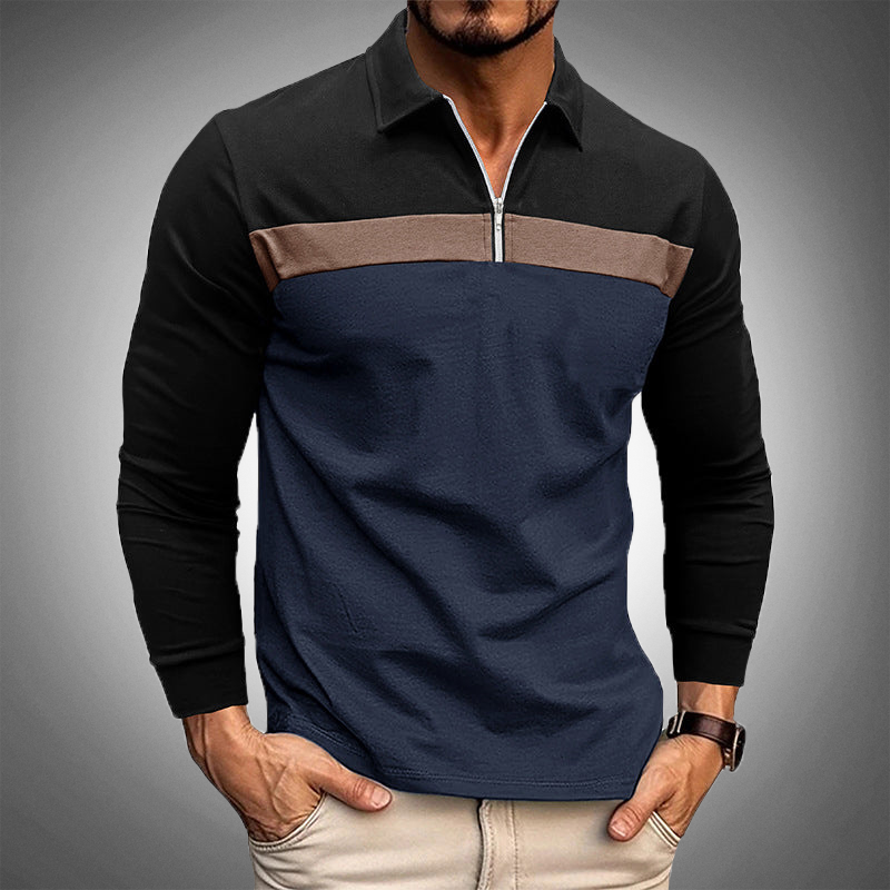 Half-Zip Polo Shirt | Men's | Modern & Versatile