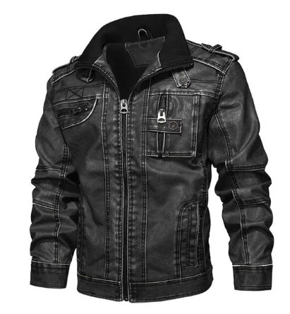 Biker Jacket | Faux Leather | Edgy & Durable