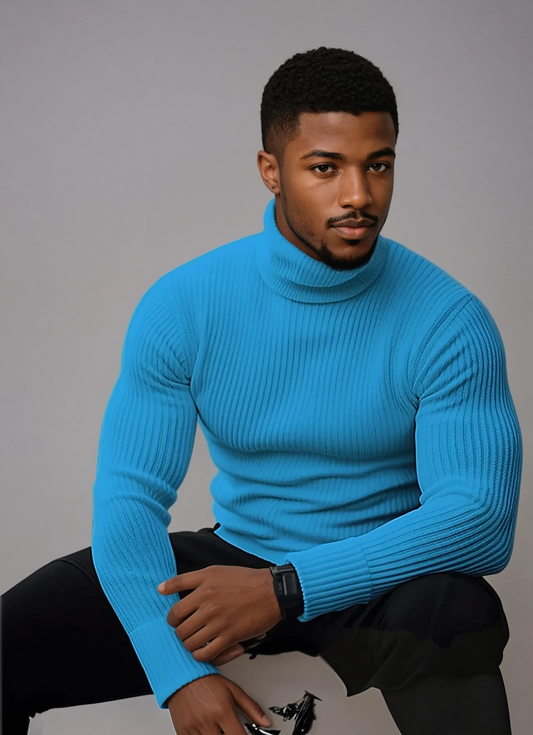 Ribbed Turtleneck Sweater | Warm | Sleek & Stylish