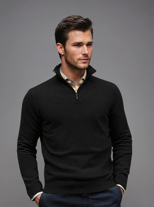 Quarter-Zip Sweater | Warm | Classic & Versatile