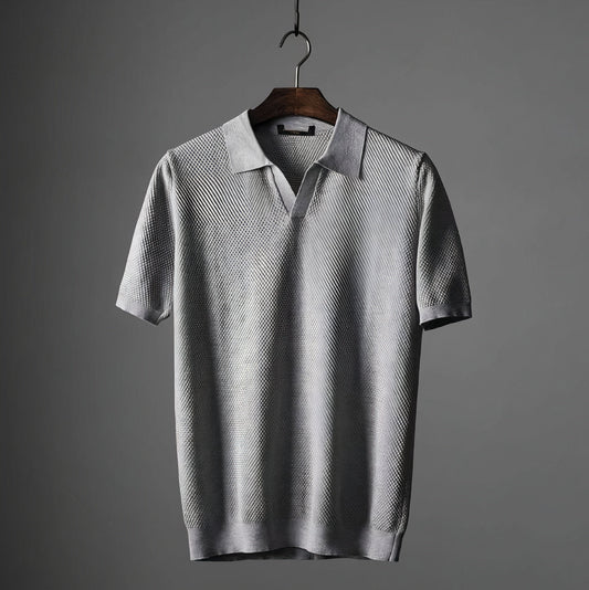 Knitted Polo Shirt | Soft & Breathable | Timeless Smart-Casual Style