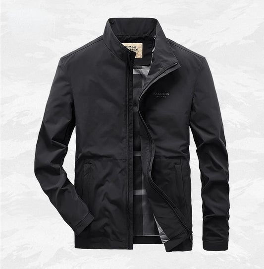 Lightweight Stand Collar Jacket | Casual & Versatile