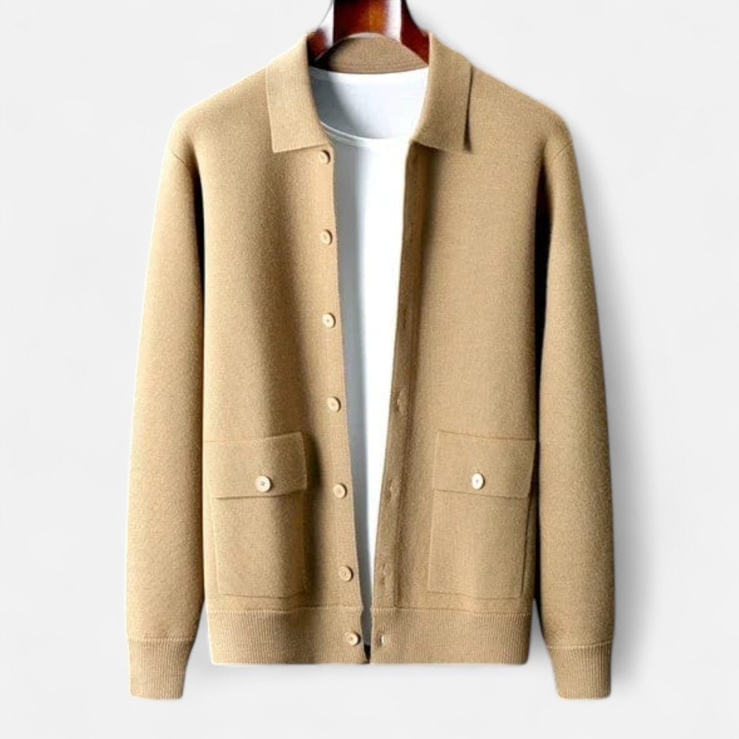 The Gentleman’s Brand | Men’s Cashmere Cardigan – Button-Up Soft Knit in a Classic Fit