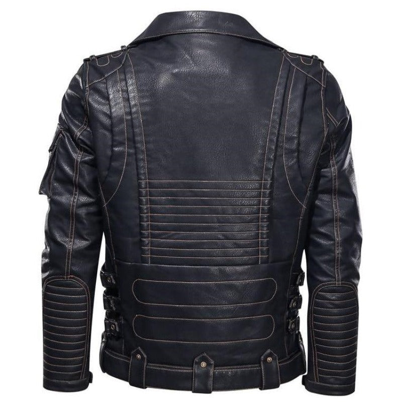 Biker Leather Jacket | Faux Leather | Edgy & Timeless