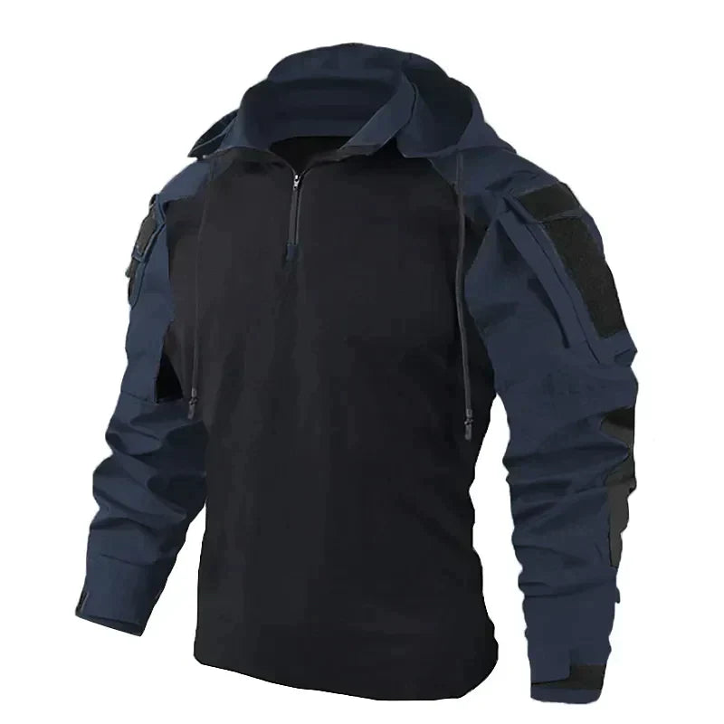 Tactical Hoodie | Half-Zip | Rugged & Functional