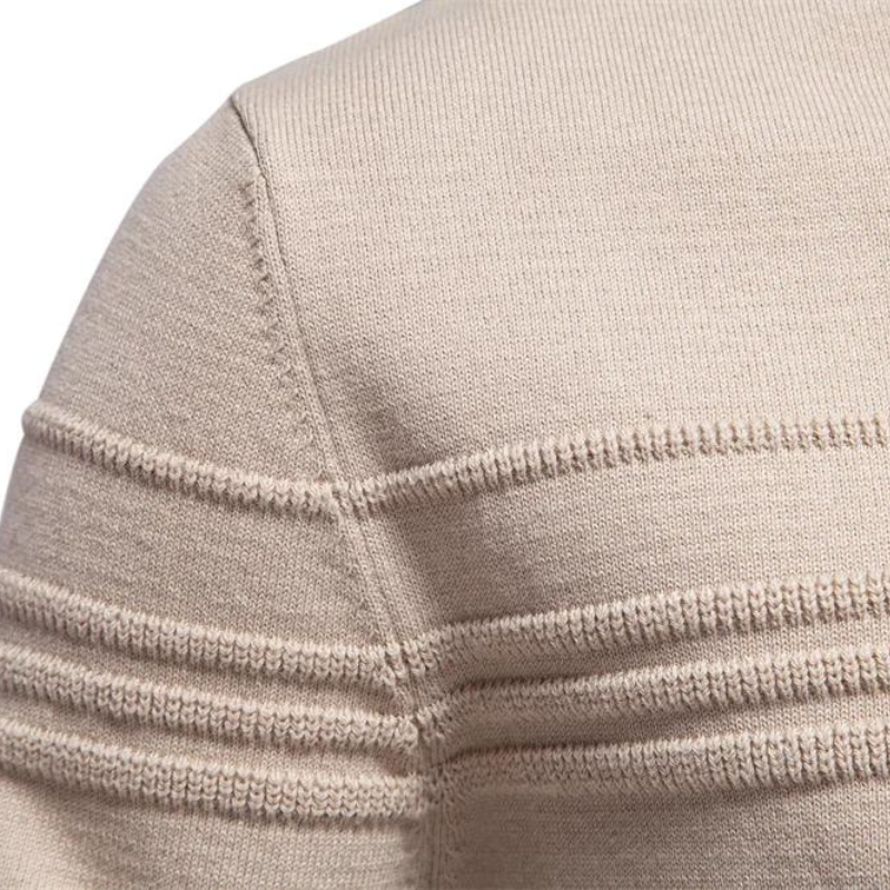 Textured Knit Sweater | Crew Neck | Soft & Stylish