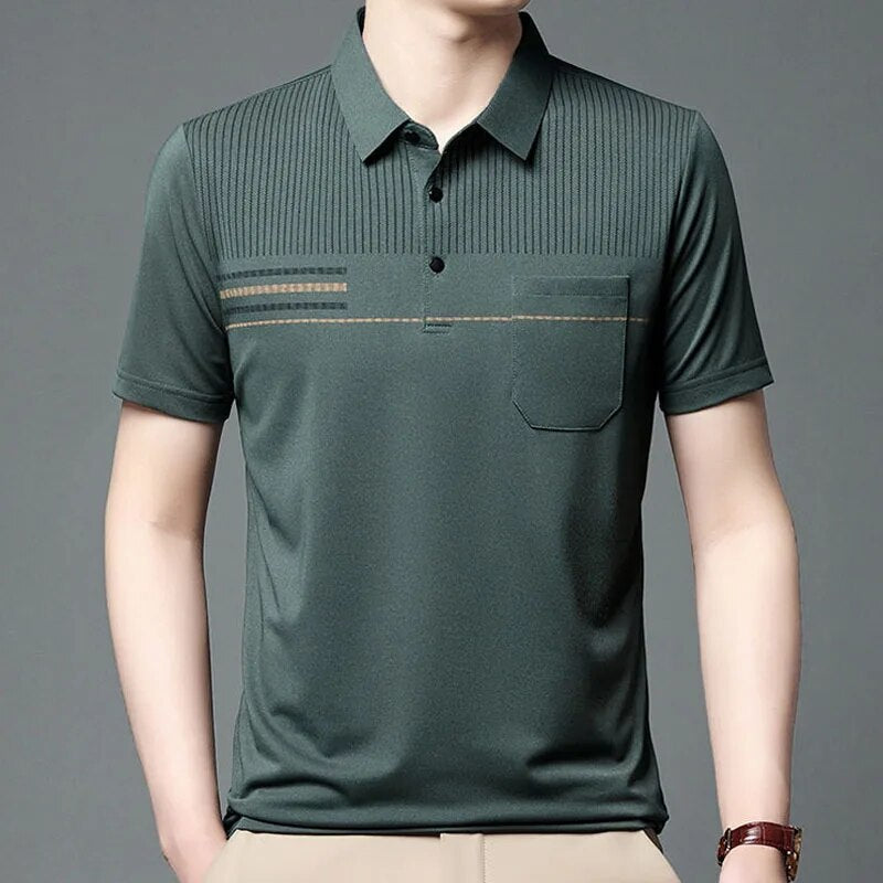 Performance Polo Shirt | Moisture-Wicking | Sleek & Versatile