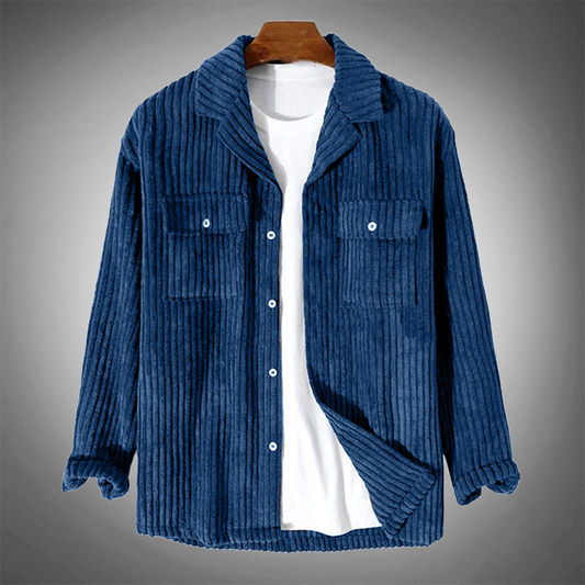 Corduroy Shirt Jacket | Textured & Stylish | Casual Overshirt