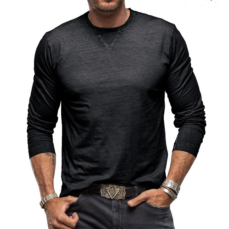 Long-Sleeve T-Shirt | Cotton Blend | Comfortable & Versatile