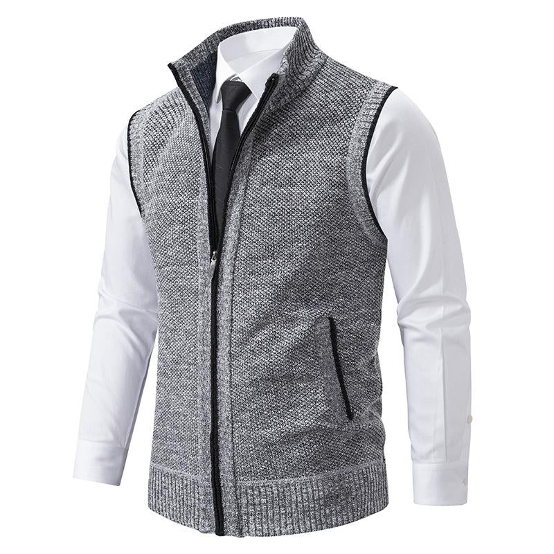 Men’s Smart Zip-Up Vest | Tailored & Stylish | Perfect for Layering