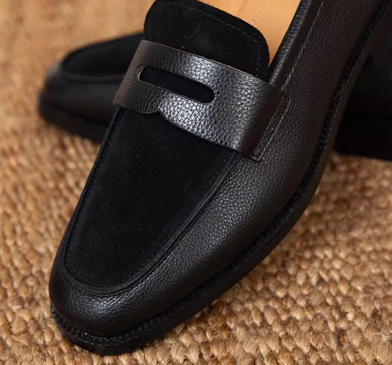 Men’s Leather Penny Loafers | Classic & Stylish | Perfect for Formal & Smart-Casual Wear