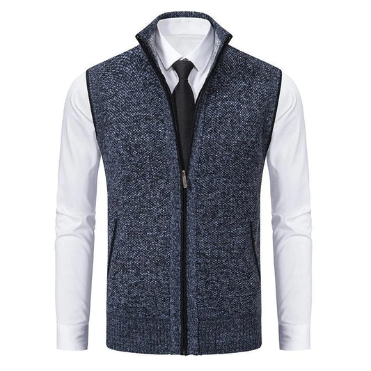 Men’s Smart Zip-Up Vest | Tailored & Stylish | Perfect for Layering