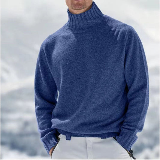 Men’s Turtleneck Sweater | Warm & Stylish | Soft Knit Fabric