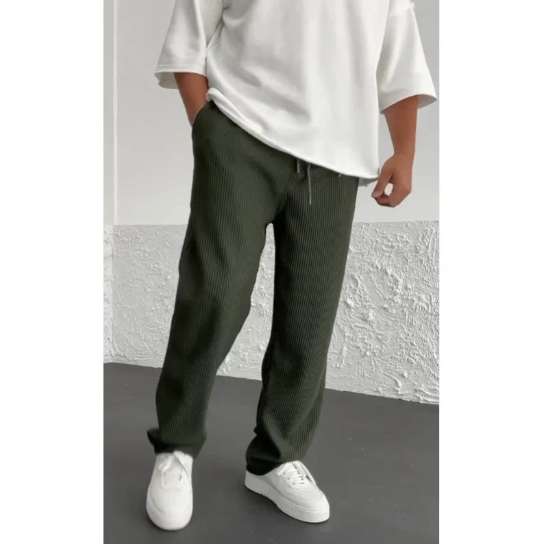 Men’s Casual Relaxed-Fit Pants | Lightweight & Versatile | Effortless Style