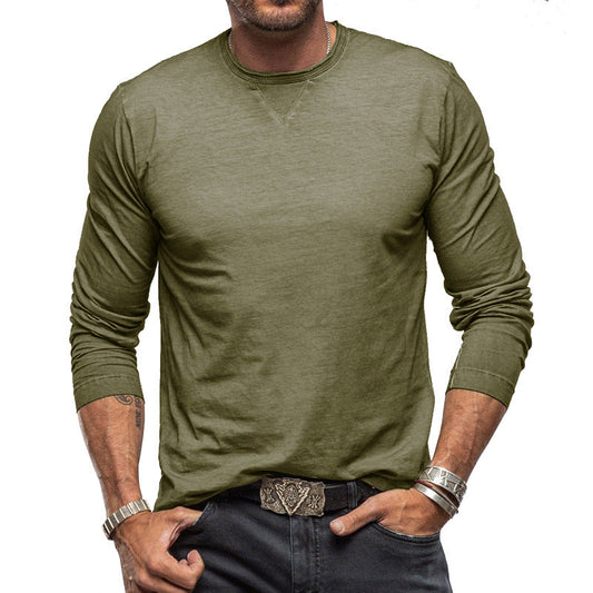 Long-Sleeve T-Shirt | Cotton Blend | Comfortable & Versatile