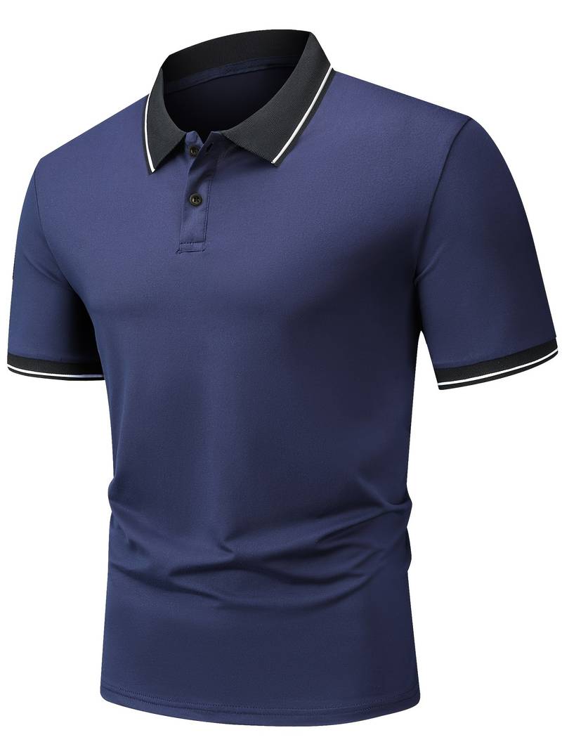 Fitted Polo Shirt | Cotton Blend | Stylish & Comfortable