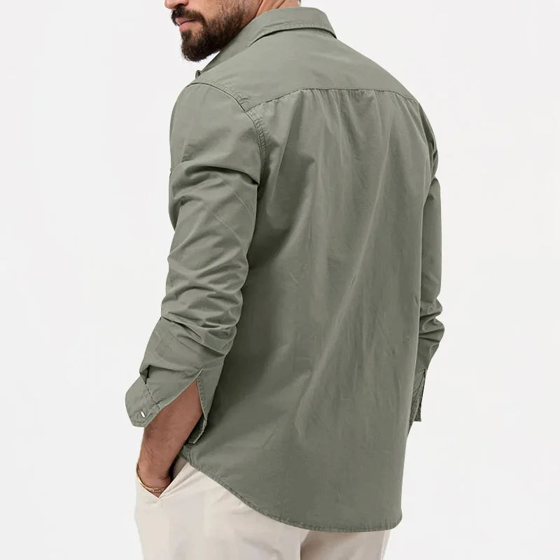 Men’s Utility Shirt | Long Sleeve | Rugged & Stylish