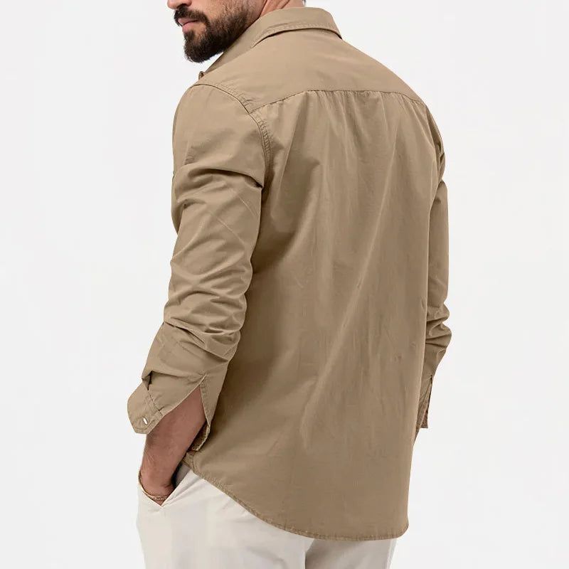 Men’s Utility Shirt | Long Sleeve | Rugged & Stylish