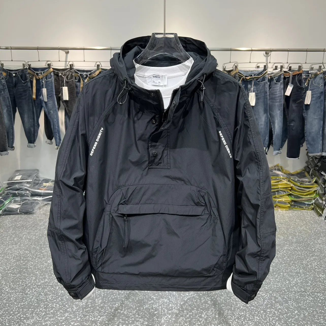 Hooded Windbreaker | Lightweight & Water-Resistant | Outdoor Essential