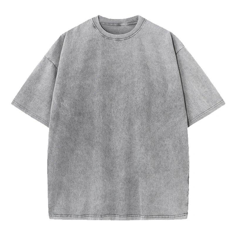 Men’s Washed Oversized T-Shirt | Vintage Style | Relaxed Fit