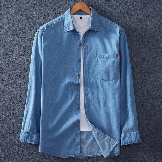 Men’s Denim Shirt | Classic Fit | Casual & Stylish