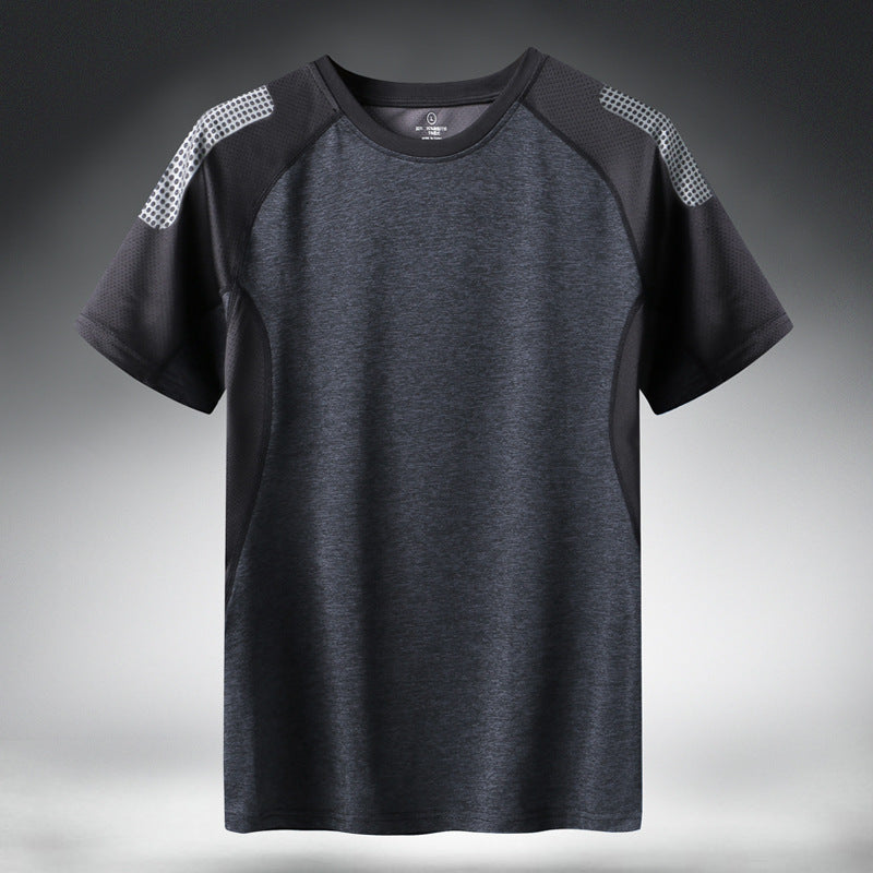 Athletic Short-Sleeve T-Shirt | Polyester Blend | Breathable & Sporty