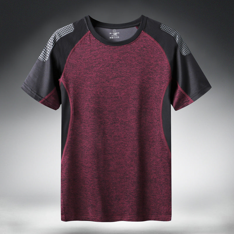 Athletic Short-Sleeve T-Shirt | Polyester Blend | Breathable & Sporty